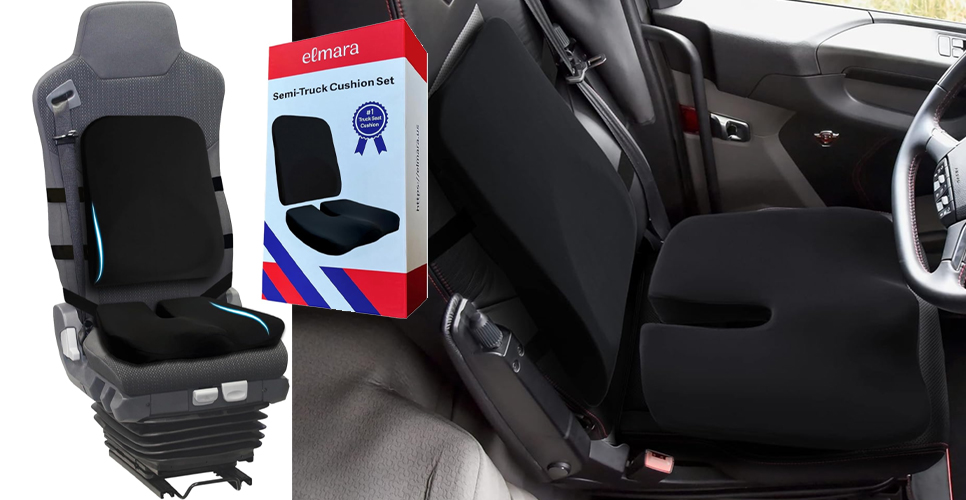 Best Seat Cushion for Truck Drivers: Traditional, Gel, Memory Foam Pillows