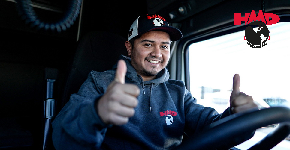 Happy Truck Driver