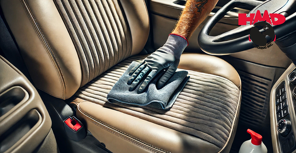 Semi Truck Interior Cleaning Process