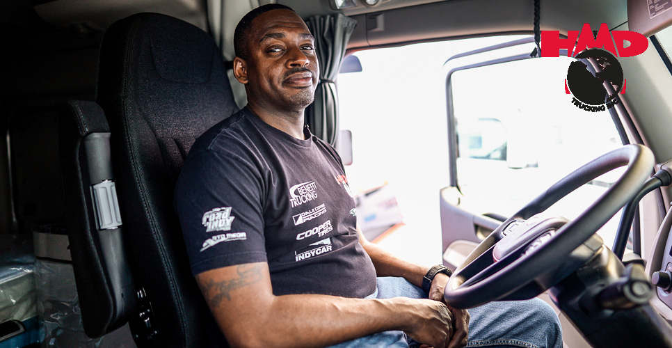 Trucker in the Cabin