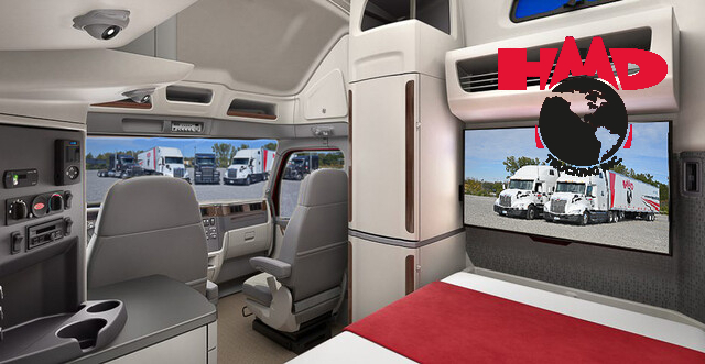 Trucking  Truck interior accessories, Truck interior, Semi trucks interior