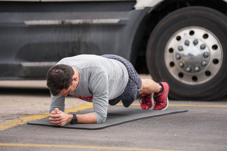 Truck Driver Exercises On the Road Workout Plan