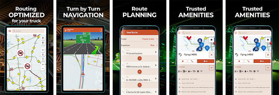 Best Free Truck GPS Apps for iPhone: Hammer App