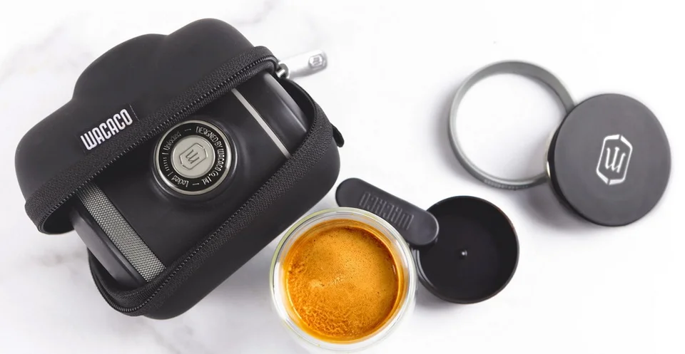 Best Christmas Gifts for Truck Drivers WACACO Picopresso Portable Espresso Maker