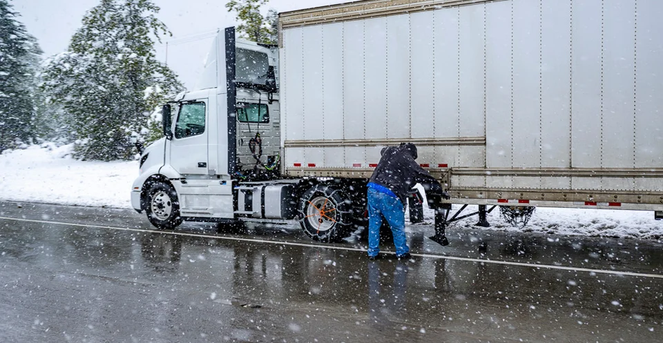Trucking in the winter