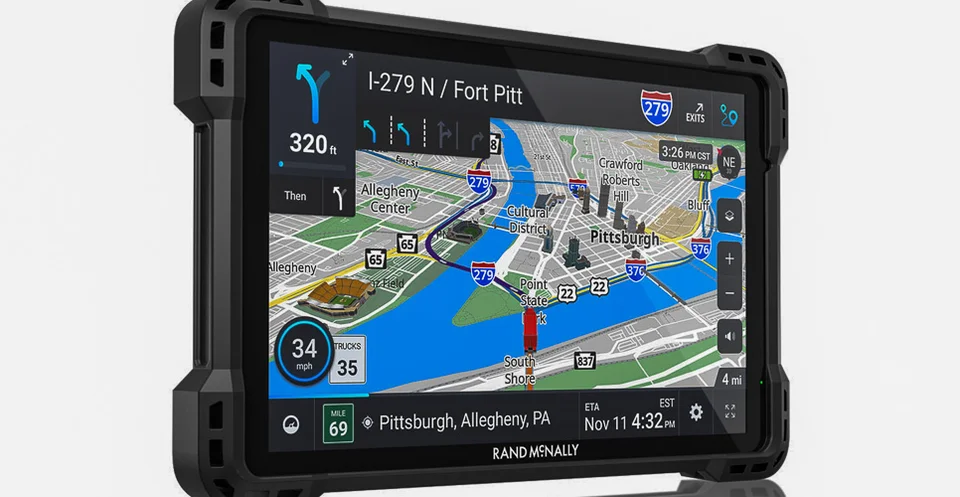 Best Truck GPS: Rand McNally TND 1050