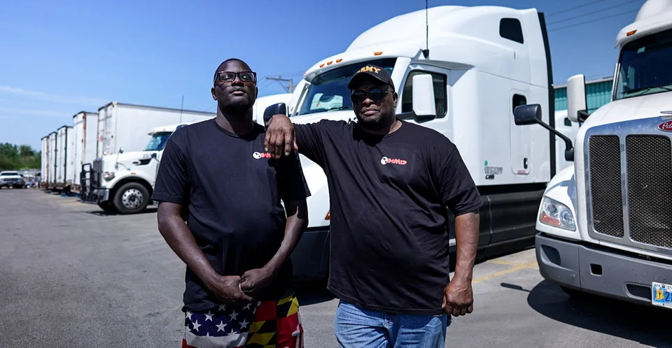 Drivers Near the Truck
