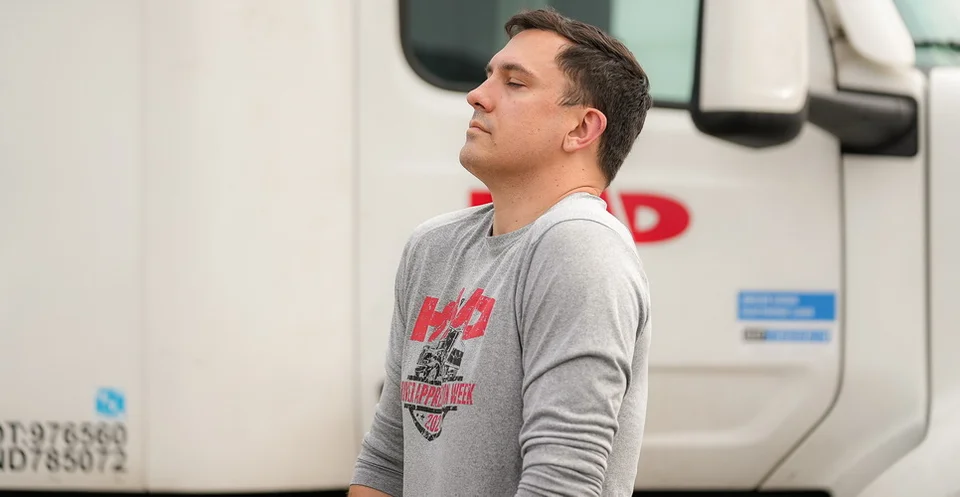 Truck Driver Exercises: Shrug holds
