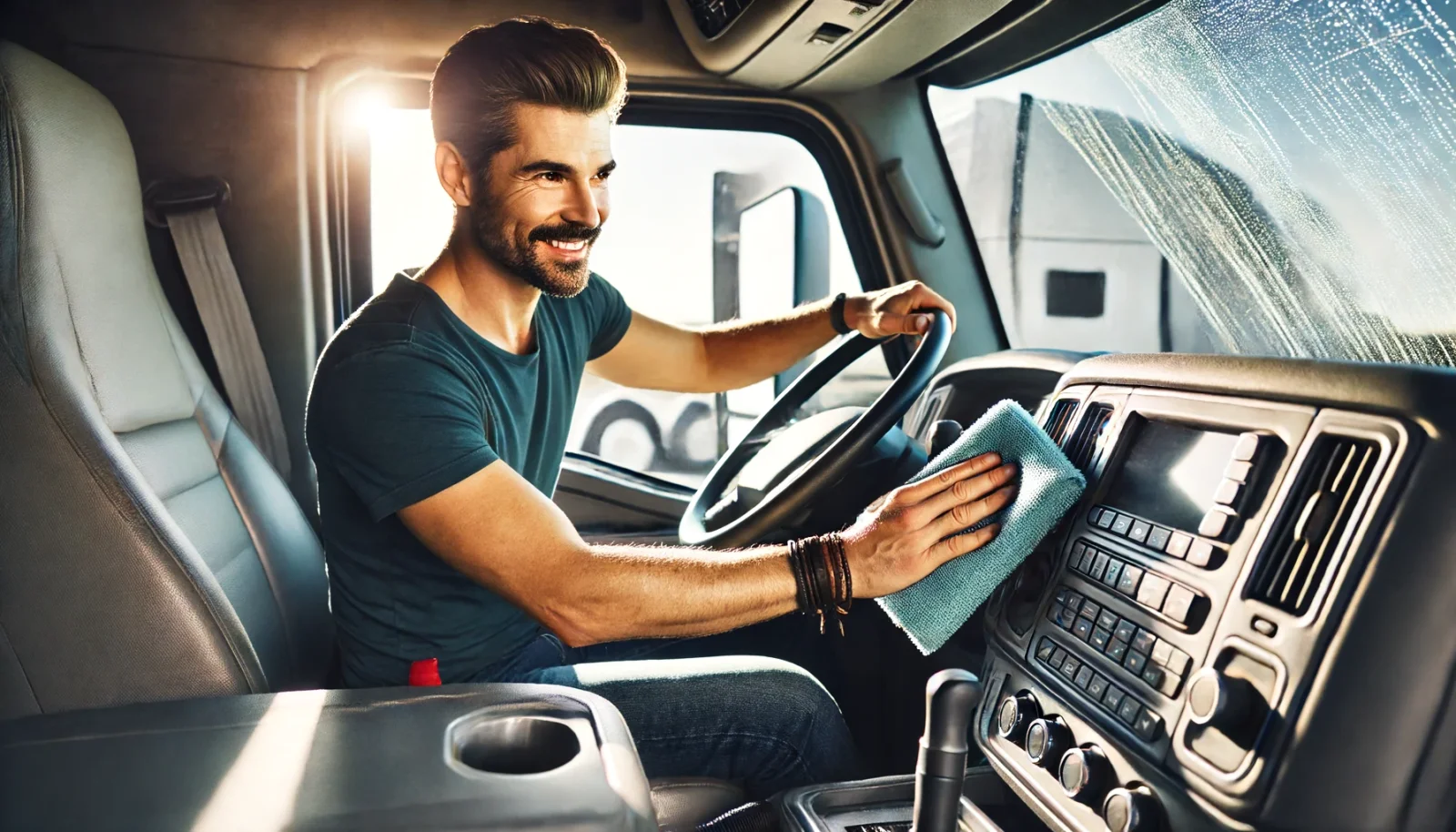 Semi Truck Interior