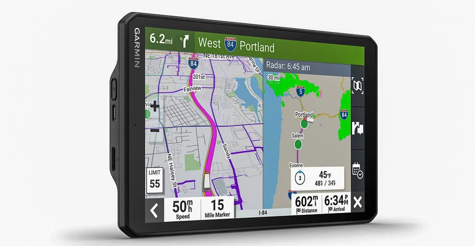 Best Truck GPS: Garmin Dēzl™ OTR810 with Night Vision