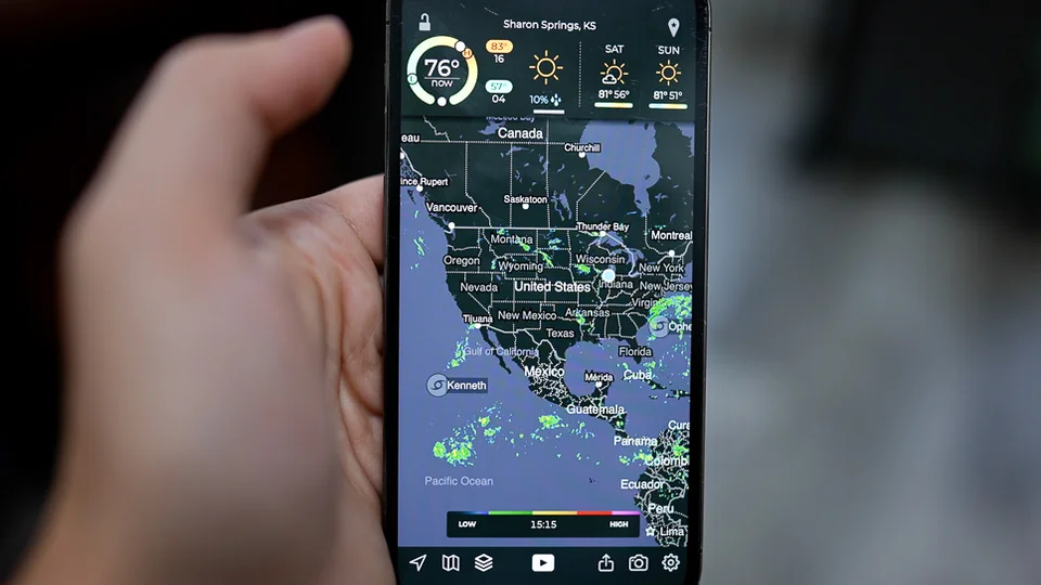 Best Weather Apps for Truckers: MyRadar Weather Radar