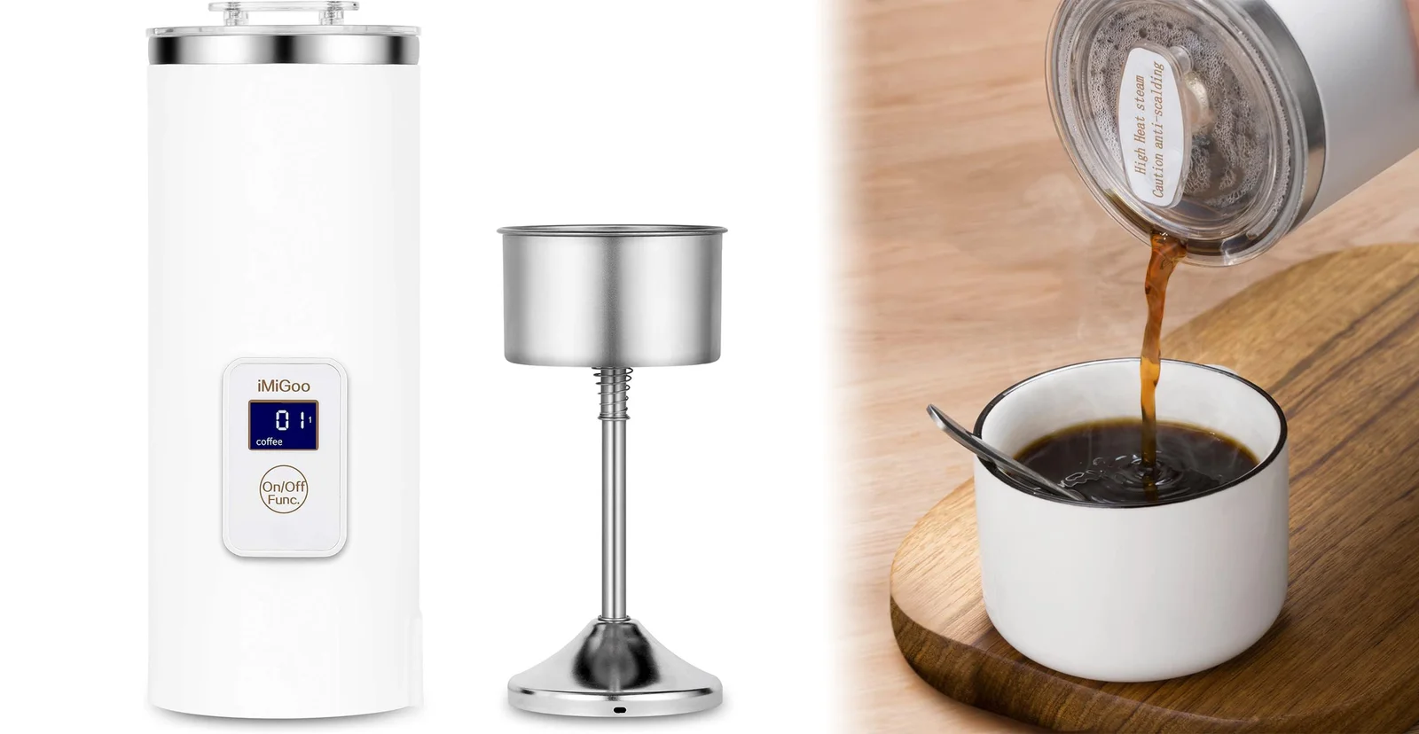  iMiGoo Portable Coffee Maker