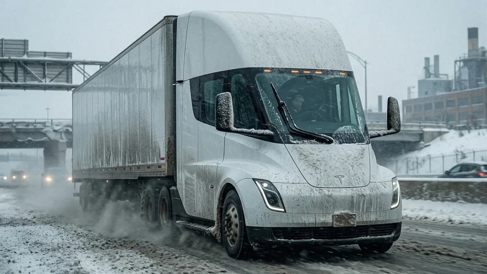Real-World Challenges: Winter and the "Blind" Truck